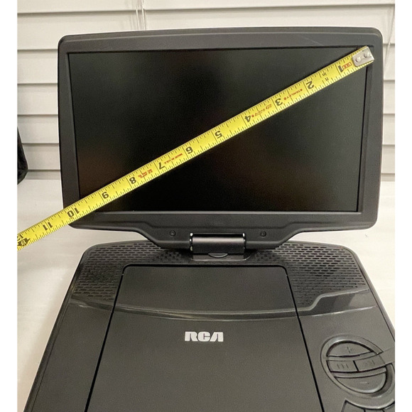 RCA Portable DVD Player 10" Display DRC98101S w/ Car Charger-Tested Works great - Picture 14 of 15